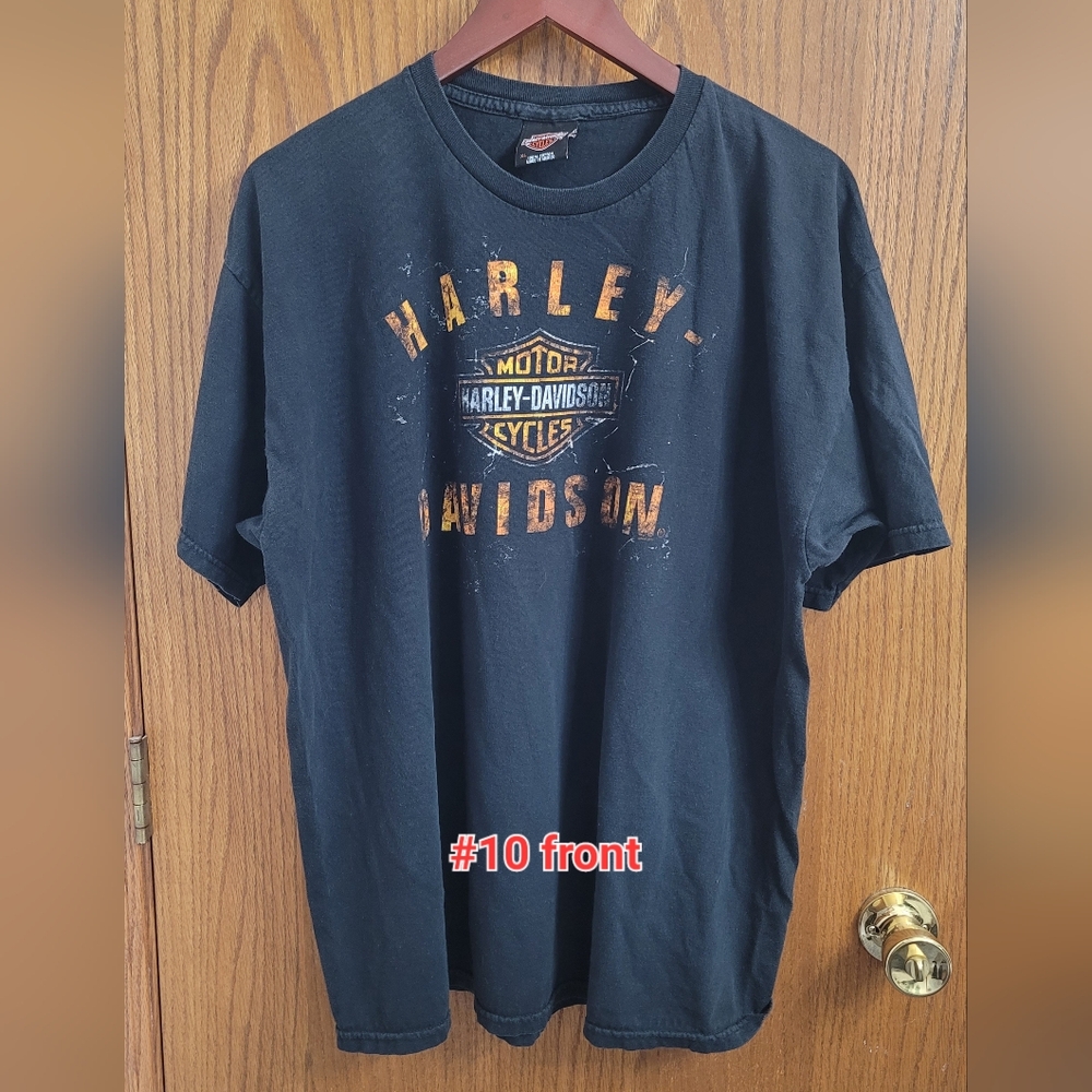 Genuine Harley-Davidson Black T-Shirt for Men XL